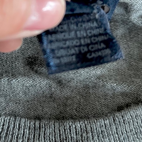 French Connection Bulldog Sequin Sweater Size M - Picture 9 of 10